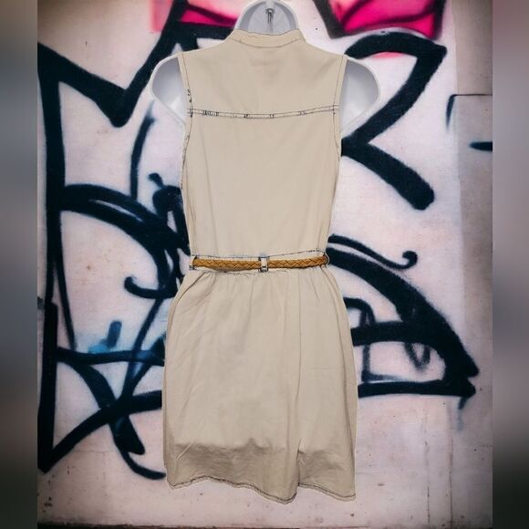 Rue21 Acid Washed Button Up Belted Dress Size S New with tags - Picture 5 of 5